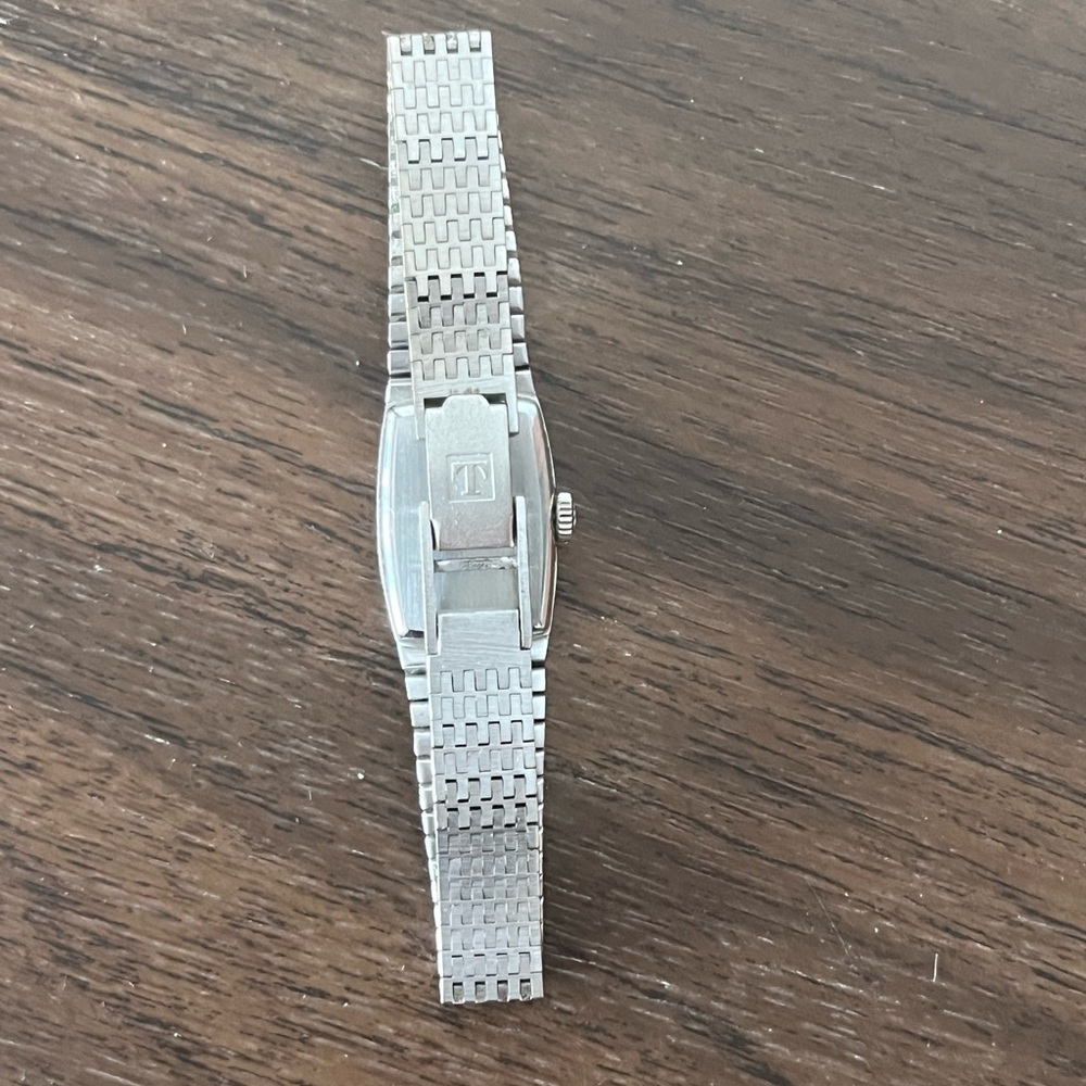 Tissot Silver Rectangular Watch - image 2